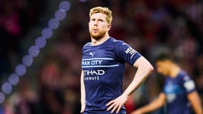 Kevin de Bruyne avec Manchester City en Ligue des champions, le 14 avril 2022