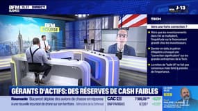 Gérants d'actifs : des réserves de cash faibles 