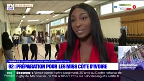 Hauts-de-Seine: préparation pour les Miss Côte d'Ivoire France