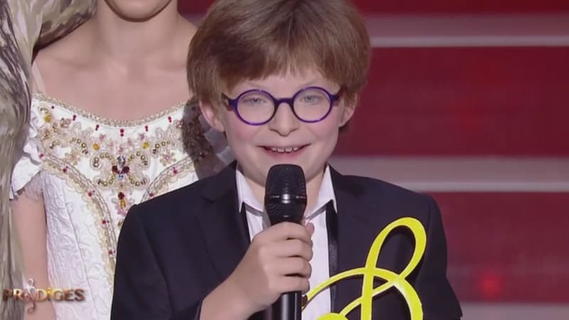 Marin, 12 ans et demi, a remporté la troisième saison de "Prodiges" sur France 2