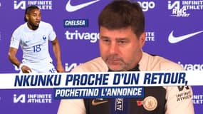 Chelsea : "Nkunku est très proche d’un retour", annonce Pochettino