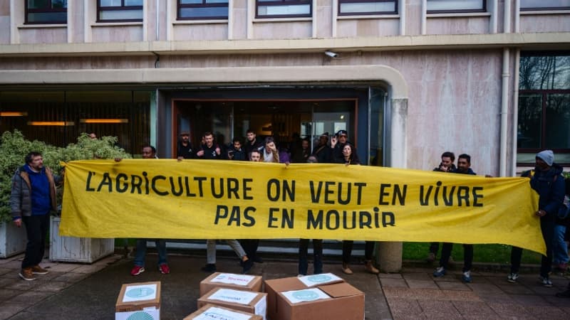 Colère agricole: les 50 personnes interpellées après être entrées dans une annexe du ministère de l'Agriculture sont sortis de garde à vue sans poursuites