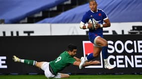 Gaël Fickou lors de France-Irlande en octobre 2020