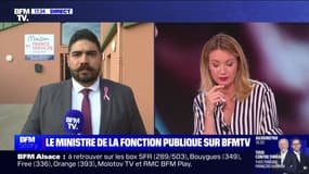 Story 2 : Ministre de la Fonction publique sur BFMTV - 04/10