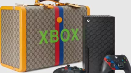 Le pack Xbox de Gucci