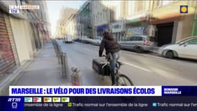 Marseille: les vélos de livraisons de plus en plus présents