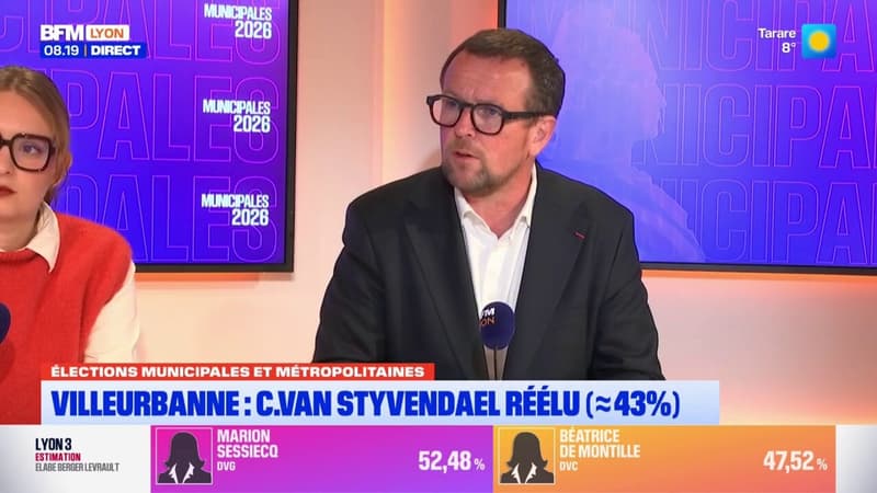 "Une campagne extrêmement rude" à Villeurbanne selon Cédric Van Styvendael