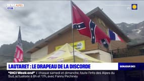 Au col du Lautaret, la présence du drapeau confédéré fait polémique