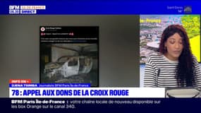 Yvelines: la Croix-Rouge lance un appel aux dons après l'incendie d'un fourgon