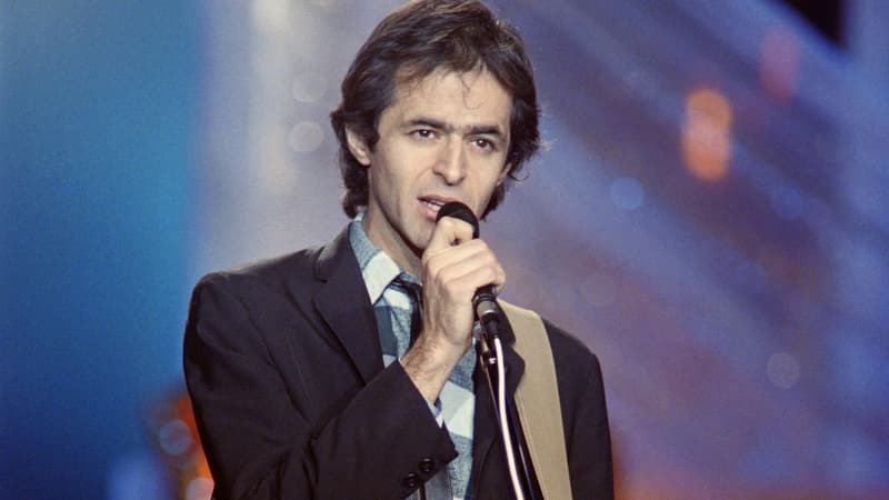Jean-Jacques Goldman lors de l'émission "Champs-ELysées", le 14 décembre 1988