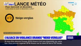 L'Alsace en vigilance orange neige-verglas