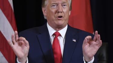 Le président américain Donald Trump