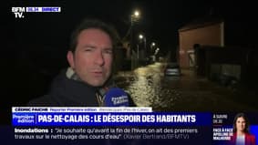 "Hier soir, je n'en pouvais plus": le désespoir des habitants dans le Pas-de-Calais après les inondations