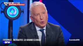 Réforme des retraites: "Pour trouver des compromis, il faut être deux. Nous, on est toujours tout seul à la table", déplore Philippe Ballard (RN)