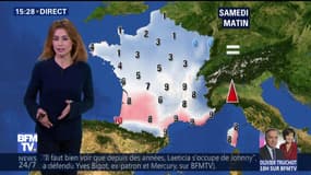 La météo pour ce samedi 17 février 2018