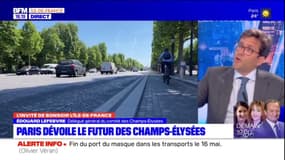 "On va rendre la promenade plus agréable": pour Edouard Lefebvre, les Champs-Elysées nécessitent plus d'équipements sportifs