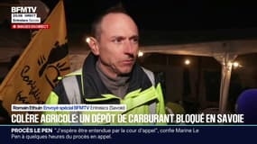 "On a l'impression qu'ils font la sourde oreille": le blocage agricole maintenu toute la nuit en Savoie