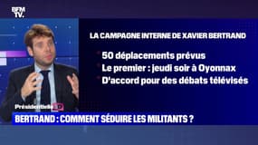 Xavier Bertrand : comment séduire les militants ? - 12/10