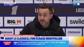 Ligue 1: Roberto De Zerbi visera la victoire contre le PSG