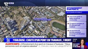 Effondrement d'un pont à Toulouse: "Deux personnes sont en urgence absolue", selon le maire de Labège (Haute-Garonne)