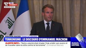 Emmanuel Macron: "La bataille contre le terrorisme islamiste n'est pas terminée"