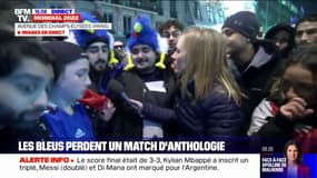 Coupe du monde: de la joie sur les Champs-Élysées, malgré la défaite des Bleus en finale face à l'Argentine