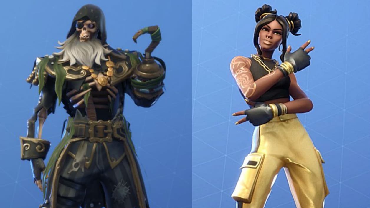 A gauche, Blackheart et à droite, Luxe A gauche, Blackheart et à droite, Luxe