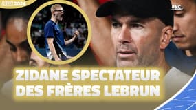 JO 2024 / Zidane spectateur... des frères Lebrun en tennis de table