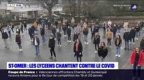 Les Ch'tites Sorties : Des lycéens chantent contre le COVID !