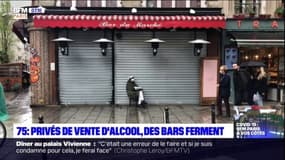 Paris: privés de vente d'alcool, des bars ferment