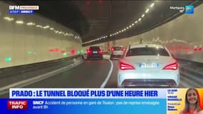 Marseille: la fontaine de la place Castellane s'illumine