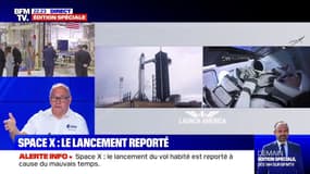 Philippe Willekens (ESA) sur SpaceX: les astronautes "vont rester un peu de temps" à bord, le temps de vider les réservoirs