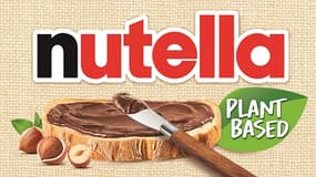 Le logo "Nutella Plant Based" déposé par le groupe Ferrero auprès de l'Office italien des brevets et des marques (UIBM) en décembre 2023.