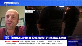 Stéphane Gianesello (Alliance Police Nationale), sur les fusillades à Grenoble: "Dès que les renforts CRS partent, le point de deal se remet en place et c'est reparti de plus belle"