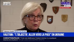 Guerre en Ukraine: "Notre volonté, c'est la sécurité de l'Europe", déclare la ministre des Armées, Catherine Vautrin