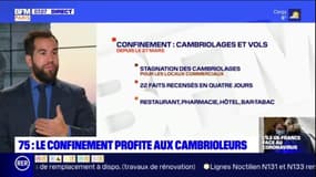 À Paris et dans sa petite couronne, le nombre de cambriolages de commerces ne baisse pas malgré le confinement