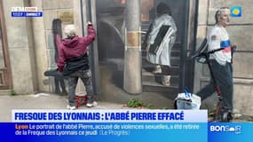 Fresques des Lyonnais: l'Abbé Pierre définitivement effacé