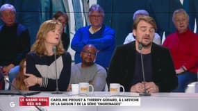 Le duo de flics de la série Engrenages se désolidarise de la police : "En ce moment, je n'aime pas tellement la police" Thierry Godard ; "Je soutiens les Gilets jaunes !" Caroline Proust.
