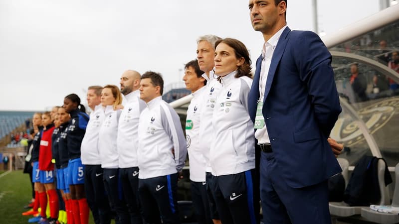 Le sélectionneur des Bleues, Olivier Echouafni, a composé un groupe de 23 joueuses sans surprise pour l'Euro 2017.