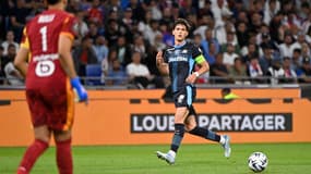 Leonardo Balerdi le 31 août 2025 lors d'OL-OM 