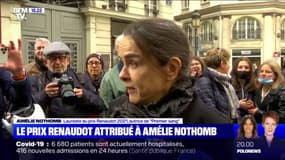 Prix Renaudot: Amélie Nothomb "folle de joie"