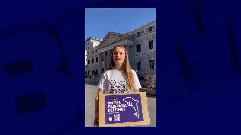 Espagne: une jeune activiste demande aux députés d'interdire les delphinariums