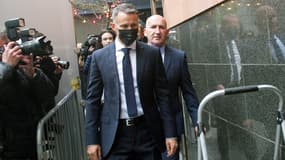 Ryan Giggs au tribunal de Manchester, le 28 avril 2021