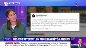 14 juillet: un mineur a été arrêté à Angers, il est soupçonné de préparer "un projet d'action violente à l'occasion des festivités"