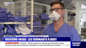 Covid-19: alors que la deuxième vague s'intensifie, des soignants témoignent de leur fatigue