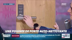 La chronique d'Anthony Morel : Une poignée de porte auto-nettoyante - 19/02