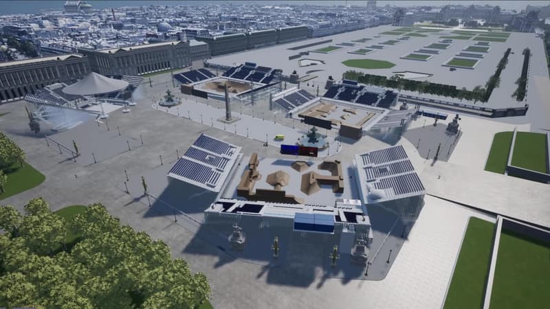 Le jumeau numérique du site de La Concorde a été créé par Intel pour permettre d'anticiper l'organisation des JO 2024