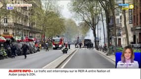 Paris: un bus en feu dans le 5e arrondissement
