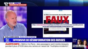 Désinformation russe en France: "C'est ciblé, volontaire et ça procède de la guerre", pour l'ancien officier et écrivain Guillaume Ancel