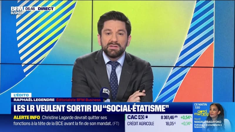 Les LR veulent sortir du "social-étatisme"